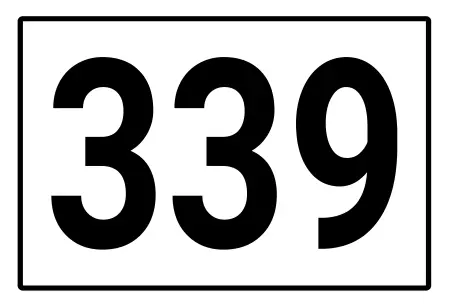 Strassen - Hausnummern 339 Bild