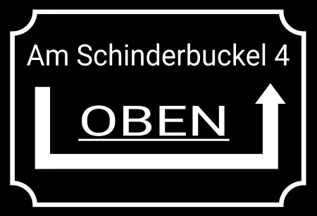 Strassen - Hausnummern Am Schinderbuckel 4 OBEN Bild