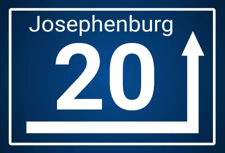 Strassen - Hausnummern Josephenburg Bild